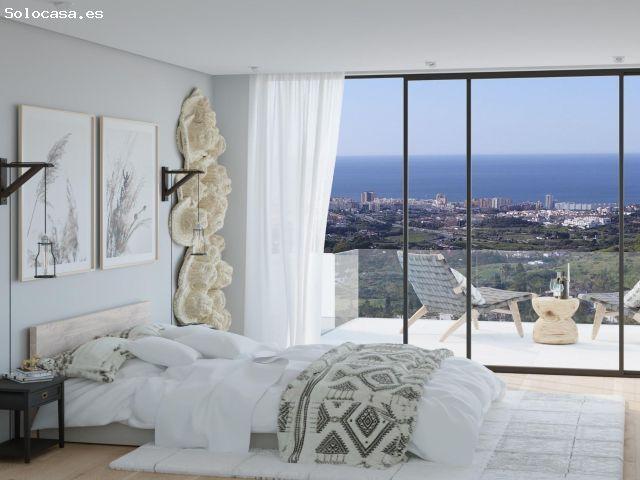 Villa de Lujo de 4 dormitorios y 4 baños con vistas al mar. Mijas Pueblo