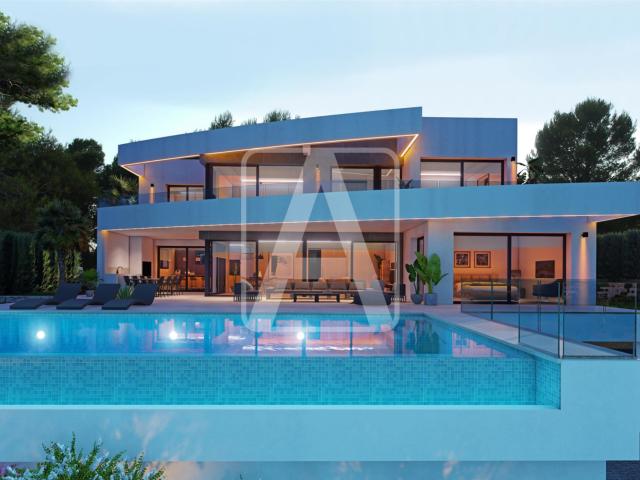 Villa de lujo en venta en Moraira, en La Sabatera, situada a. 395m² Moraira