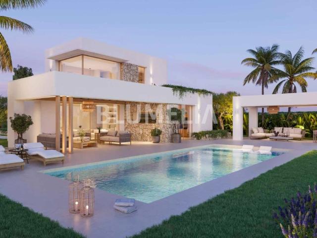 Villa de lujo estilo Ibicenco mediterráneo con vistas al mar. 273m² Jávea Xabia