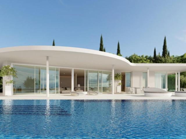 Villa de lujo 5 dormitorios, 5 baños con vistas al mar. El Higuerón, Benalmádena