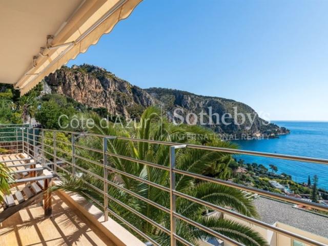 Villa de luxe à Eze Bord de Mer Vue mer panoramique, piscine et jardin privatif