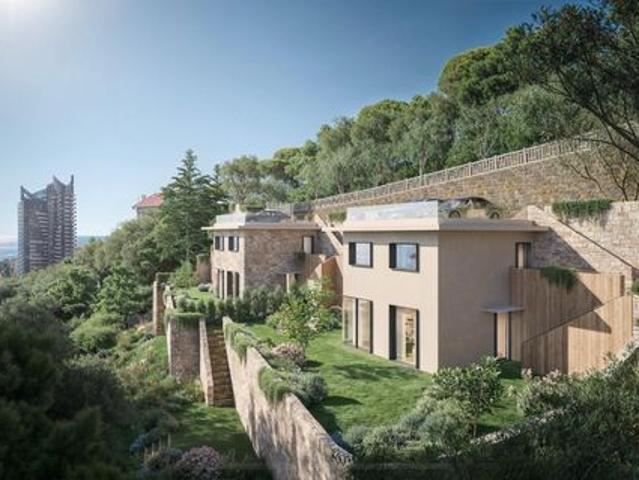 Villa de luxe contemporaine avec vue mer, 3 chambres, terrasse et parking