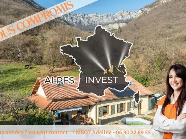 Villa de luxe de 6 pièces en vente Saint Vincent de Mercuze, Auvergne Rhône Alpes