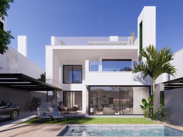 Villa De Nueva Construcción Con 3 Dorm.En Complejo Privado E. 223m² Santa rosalia