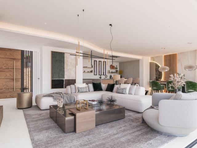 Villa de nueva construcción en la Milla de Oro de Marbella