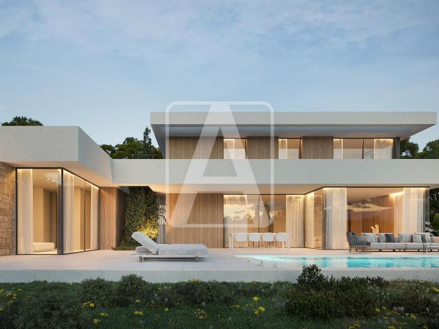 Villa de nueva construcción en venta en Moraira, en Camarroc. 395m² Moraira