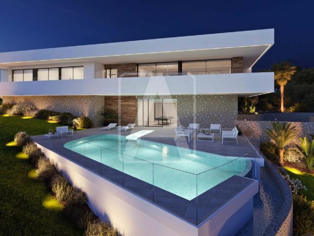 Villa de nueva construcción en venta situada entre Moraira y. 613m² Benitachell