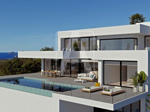 Villa de nueva construcción en venta situada entre Moraira y. 832m² Benitachell