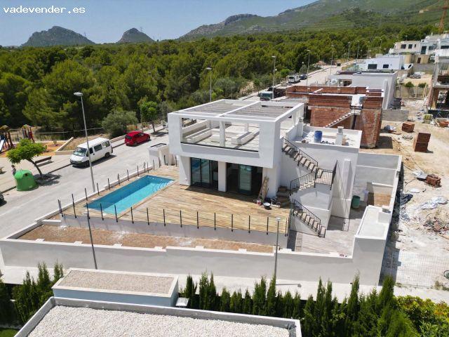 VILLA DE OBRA NUEVA EN POLOP