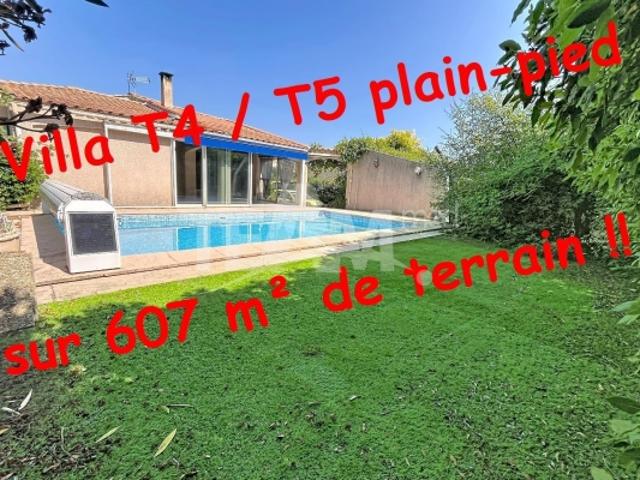 Villa de plain pied avec piscine quartier calme !
