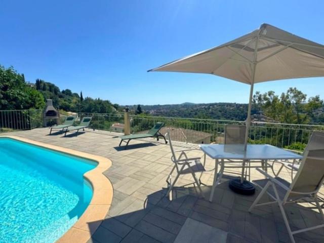 VILLA DE PLAIN PIED AVEC VUE PANORAMIQUE BIOT