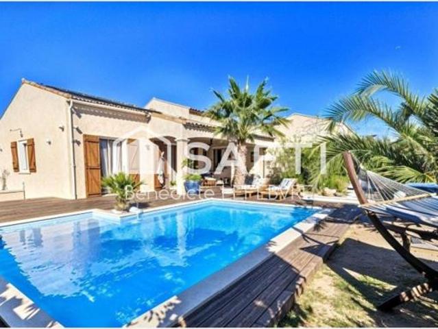 Villa de plain pied prestige avec piscine et SPA