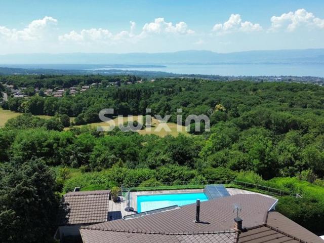 Villa de plain pied Vue panoramique sur le lac Léman