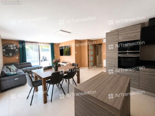 VILLA DE PLAIN PIED 115 m² – 4 CHAMBRES –GARAGE – TERRAIN 458 m²