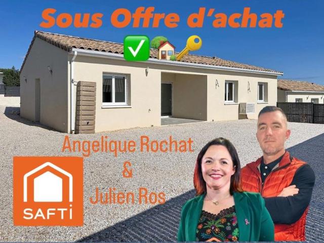 Villa de plain pied 2024 – 98 m² – Pouzolles 34480 – 400m2