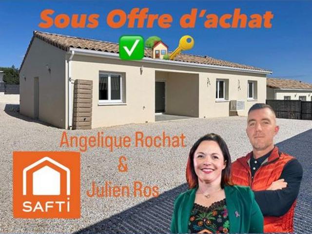 Villa de plain pied 2024 – 98 m² – Pouzolles 34480 – 400m2