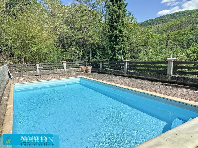 Villa De Plain Pied 4 Faces Avec Piscine 91m² Arles sur Tech