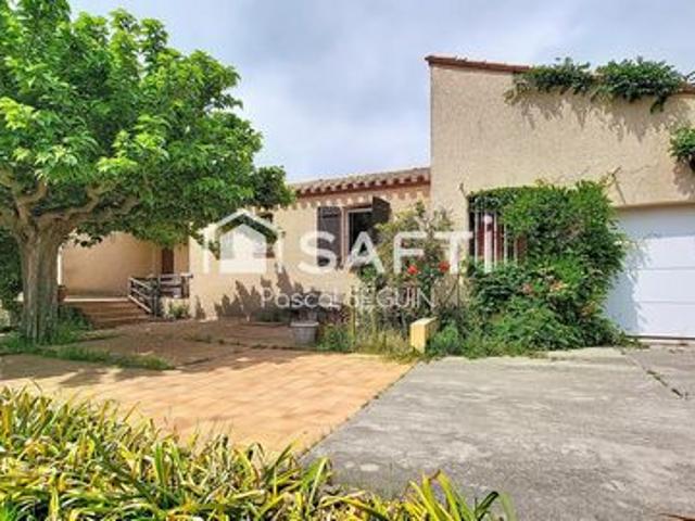 VILLA DE PLAIN PIED 4 FACES TERRAIN 1050 m² environ