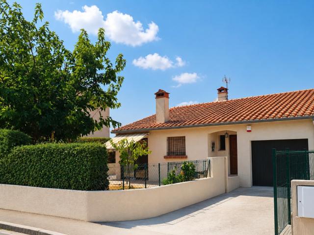 Villa de plain pied 87 m2, jardin, Maureillas Las Illas