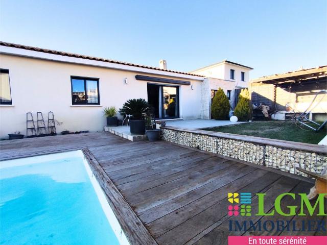 Villa de plain pied 99m² Nages et Solorgues