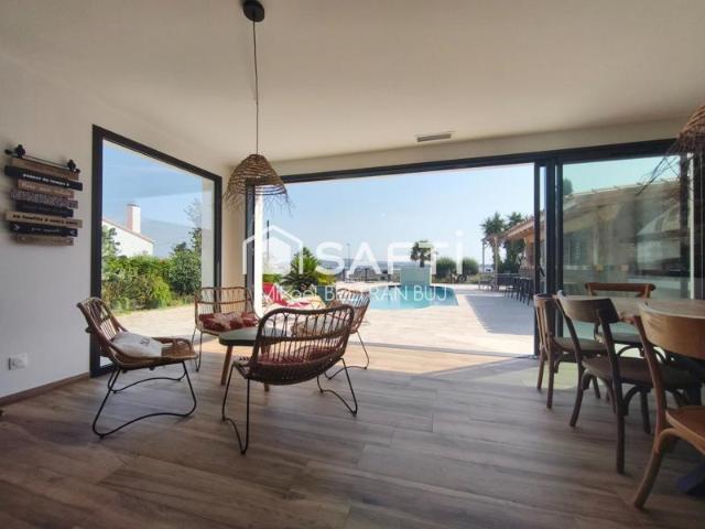 Villa de prestige avec vue panoramique sur l'étang de Thau