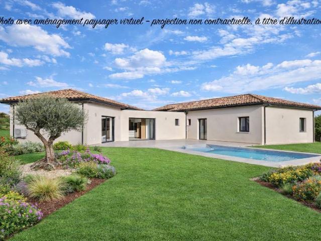 Villa de standing avec piscine et double garage vue imprenable