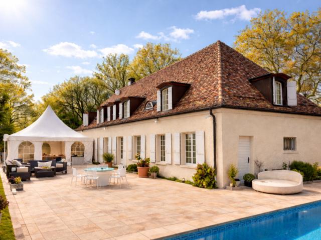 Villa de standing avec un vaste terrain à Presinge GE Un cadre rare et paisible proche de Genève