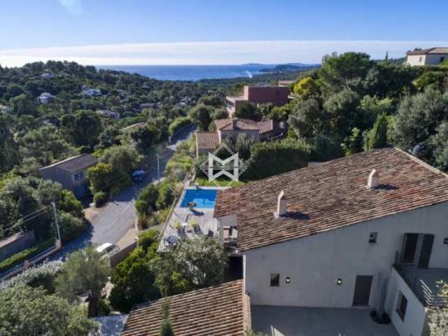 La Croix Valmer villa clés en main domaine privé aperçu mer