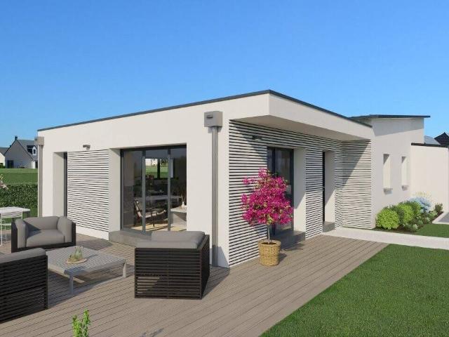 Villa design contemporain de plain pied