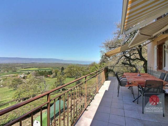 Villa d'exception avec potentiel de développement et vue sur le Salève Conches