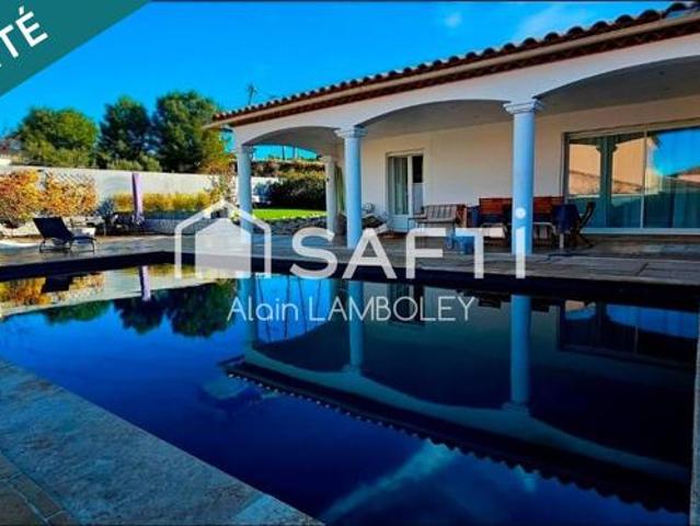 'Villa d'exception avec piscine et dépendance de 28 m2 ?