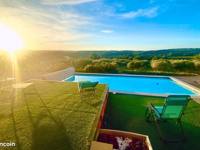 Villa d'exception avec piscine, hangar et oliveraie – Cadre privilégié à Quarante