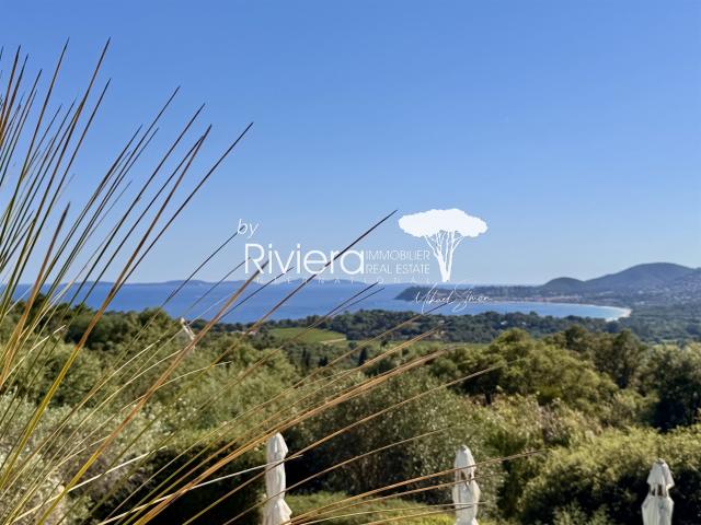 Villa d'exception avec vue mer panoramique, piscine et ascen. 188m² La Croix Valmer