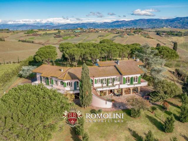 Villa DI Lusso Con Campo Da Tennis In Vendita A Vinci, Tosca. 512m² Vinci