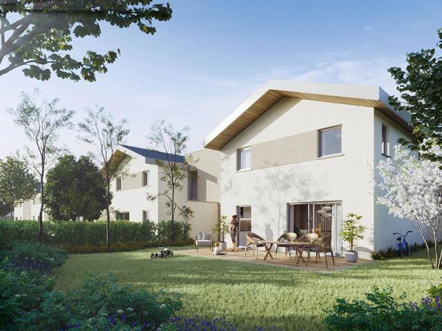 Villa Duplex mitoyenne T5 de 116.35m² 2 Terrasses et 1 Jardin