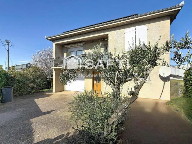 Villa économe avec véranda et grand garage