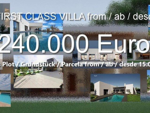 Villa en venta a estrenar en La Romana Alicante