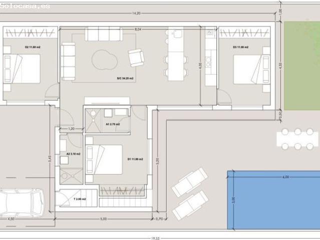 Villa en Venta en Torre Pacheco, Murcia
