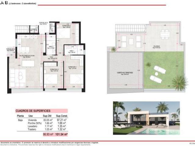 Villa en Venta en Alhama de Murcia, Murcia