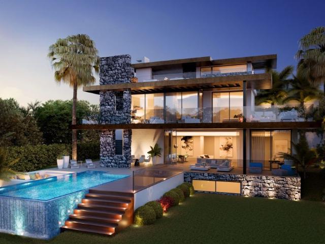Villa en venta en Benahavis con 4 dormitorios y 4 baños, con. 650m² Marbella