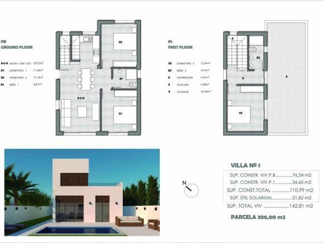 Villa en Venta en Ciudad quesada, Alicante