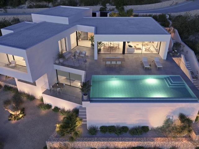 Villa en venta en construcción en Benitachell Alicante