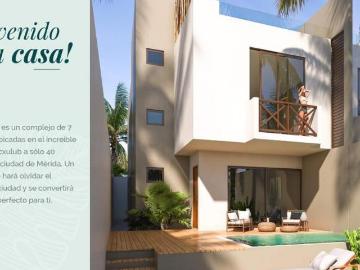Villa en Venta en la playa de Chicxulub Puerto Yucatan 2A FILA