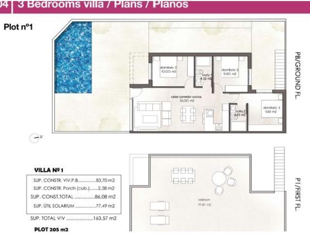 Villa en Venta en Pilar de la Horadada, Alicante