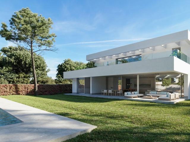 Villa en amplia parcela en una zona tranquila