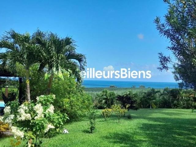 Villa en bois VUE MER avec 3 chambres, un bureau, piscine, jacuzzi