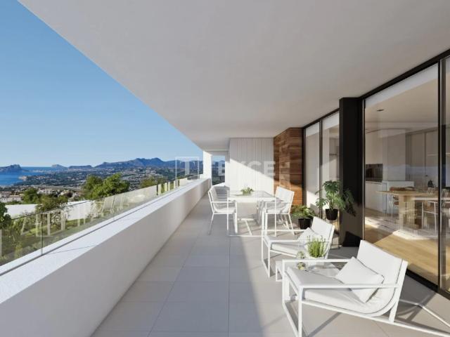 Villa en construcción con vistas al mar en Benitachell Alicante