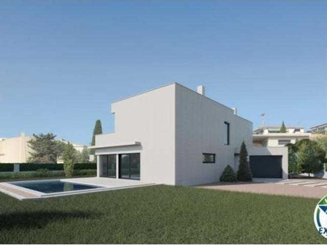 Villa en construcción, eficiencia y confort