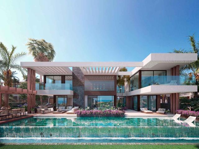 Villa en Nueva Andalucía en construcción en urbanización cerrada en venta