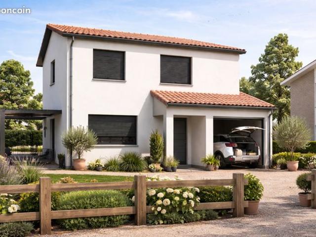 Villa étage 3 chambres sur 200m² de terrain